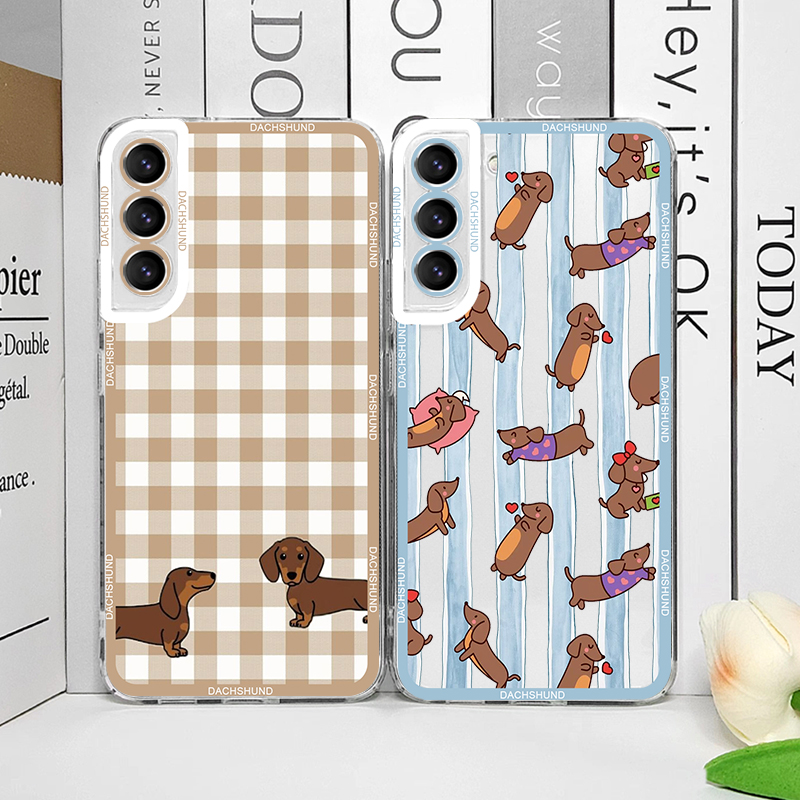 Phone Cases Oppo - Cute Animal Sausage Dog Phone Case