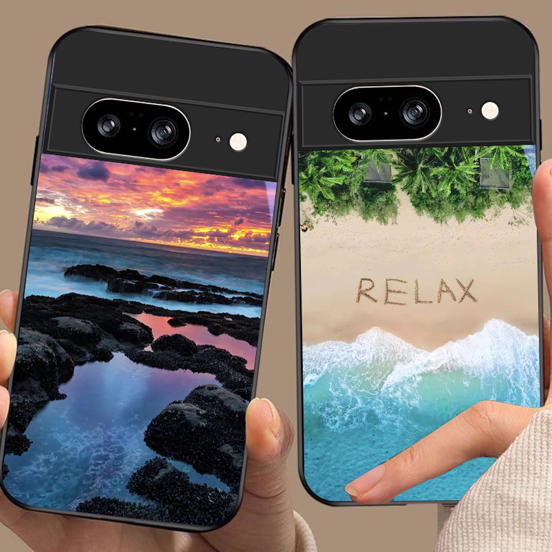 Phone Cases Pixel 10 - Coastal Sunset Scenery For Google Pixel