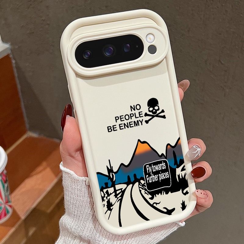 Phone Cases Pixel 10 - Mountain Road Patterned Phone Case For