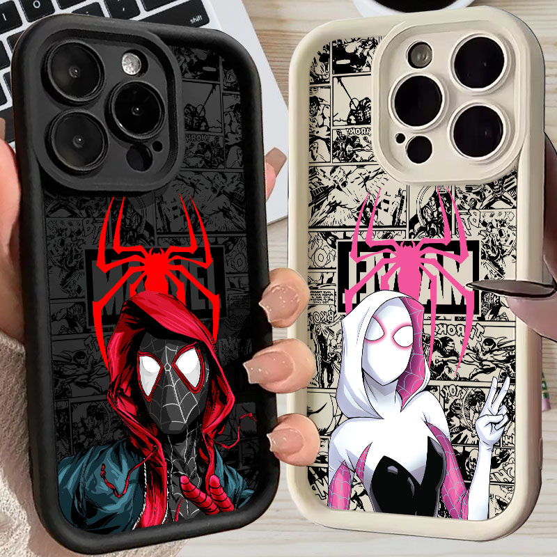Spiderman Miles Morales Gwen M - Phone Cases Iphone 12 ulasan dan harga