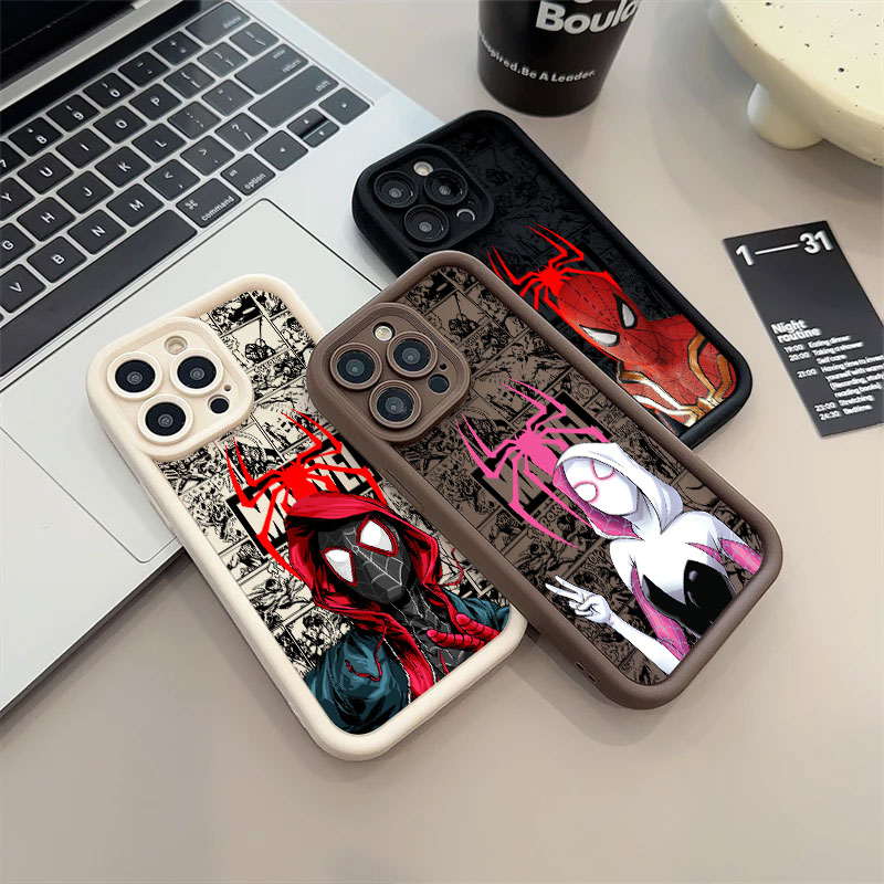 Spiderman Miles Morales Gwen M - Phone Cases Iphone 12 ulasan dan harga