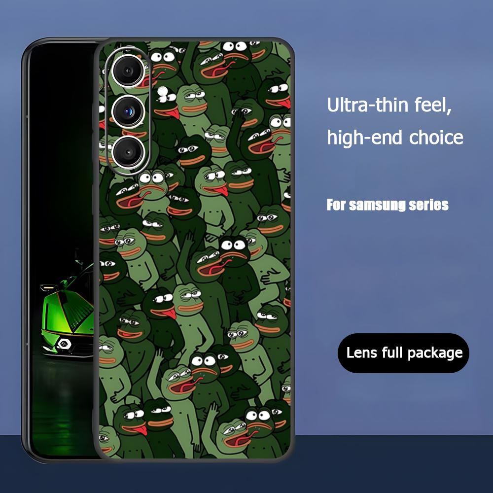 Sad Pepe the frog Draw Cool Ph - Phone Cases Galaxy S24 ulasan dan harga