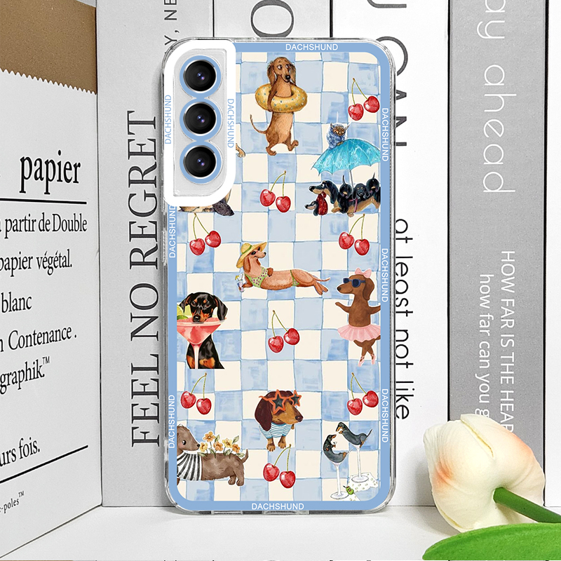 Cute Animal Sausage Dog Phone  - Phone Cases Oppo ulasan dan harga