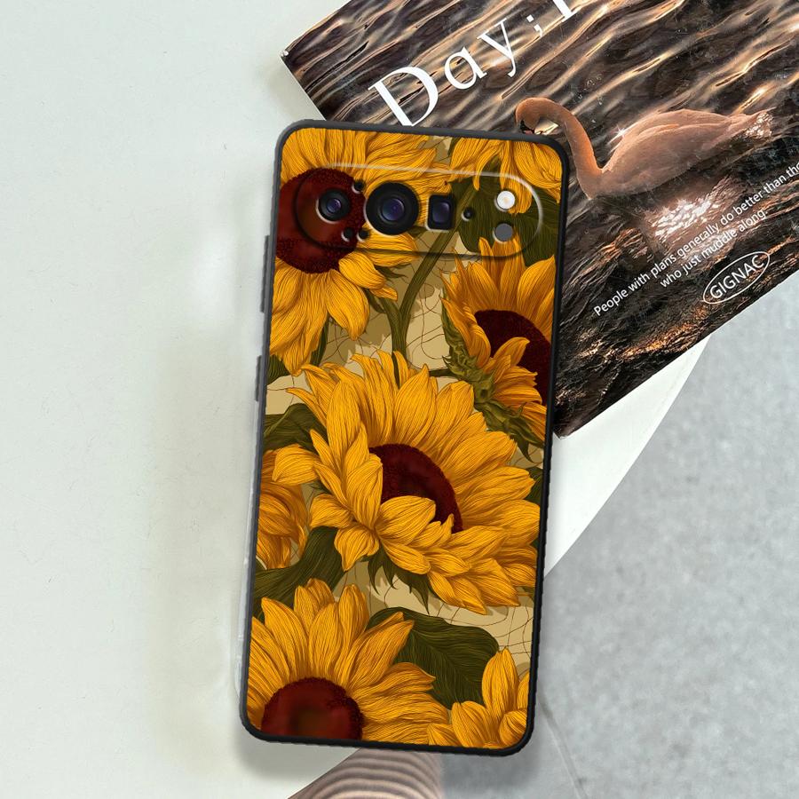 Sunflower Sea Funda Phone Cove - Phone Cases Pixel 10 ulasan dan harga