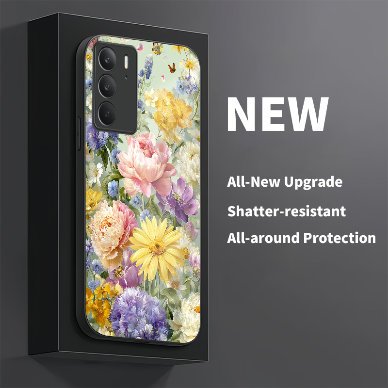 Tempered Glass Phone Case For  - Phone Cases Oppo ulasan dan harga