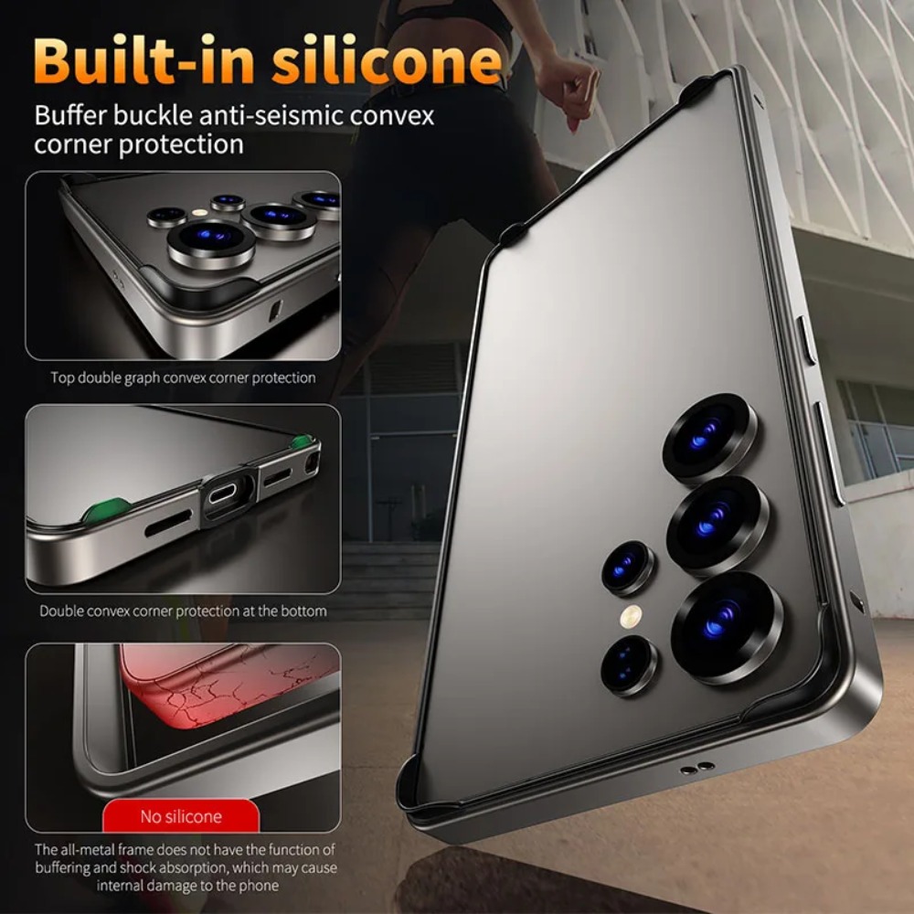 Aluminum Metal Frame Case For  - Heat Dissipation Case ulasan dan harga