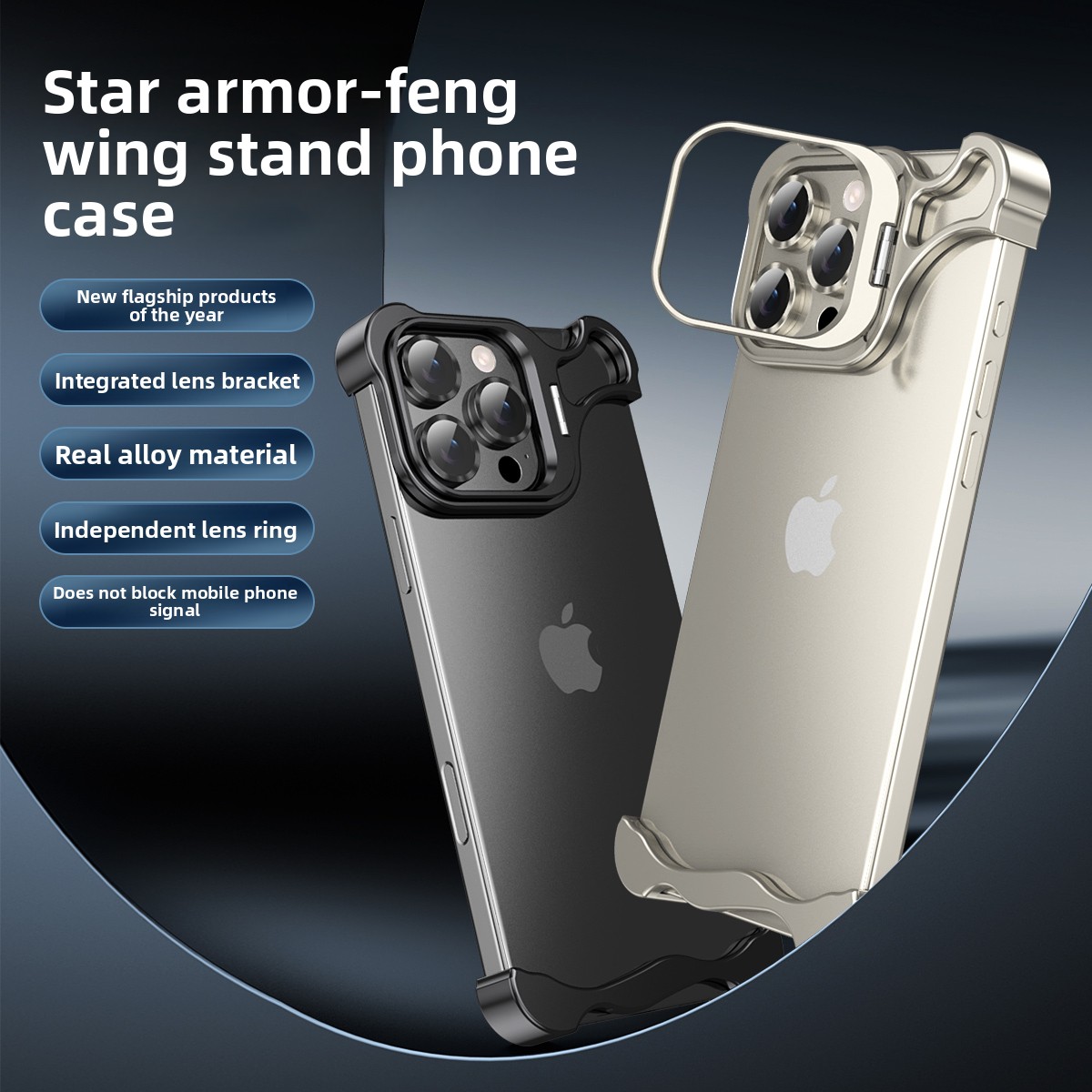 Metal Frameless Bumper Lens Ho - Heat Dissipation Case ulasan dan harga