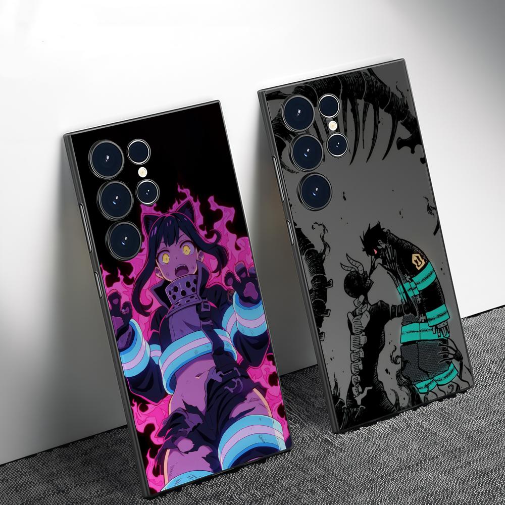 Anime F-Fire Force Phone Case  - Phone Cases Galaxy S24 ulasan dan harga