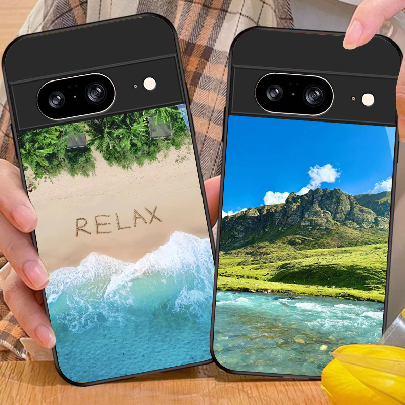 Coastal Sunset Scenery For Goo - Phone Cases Pixel 10 ulasan dan harga