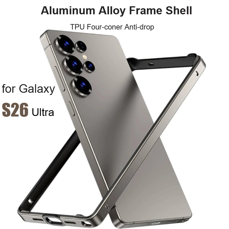 Luxury Aluminium Alloy Frame S - Heat Dissipation Case ulasan dan harga