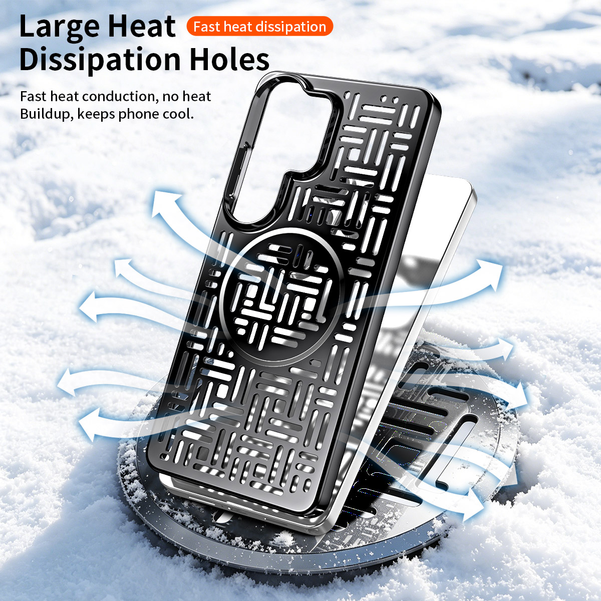 For Samsung Galaxy S26 Ultra p - Heat Dissipation Case ulasan dan harga