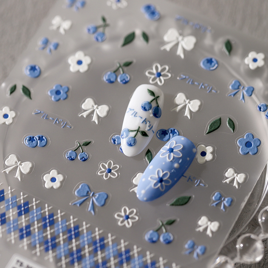 1Pc 3D Nail Art Stickers Littl - Phone Cases Europe ulasan dan harga